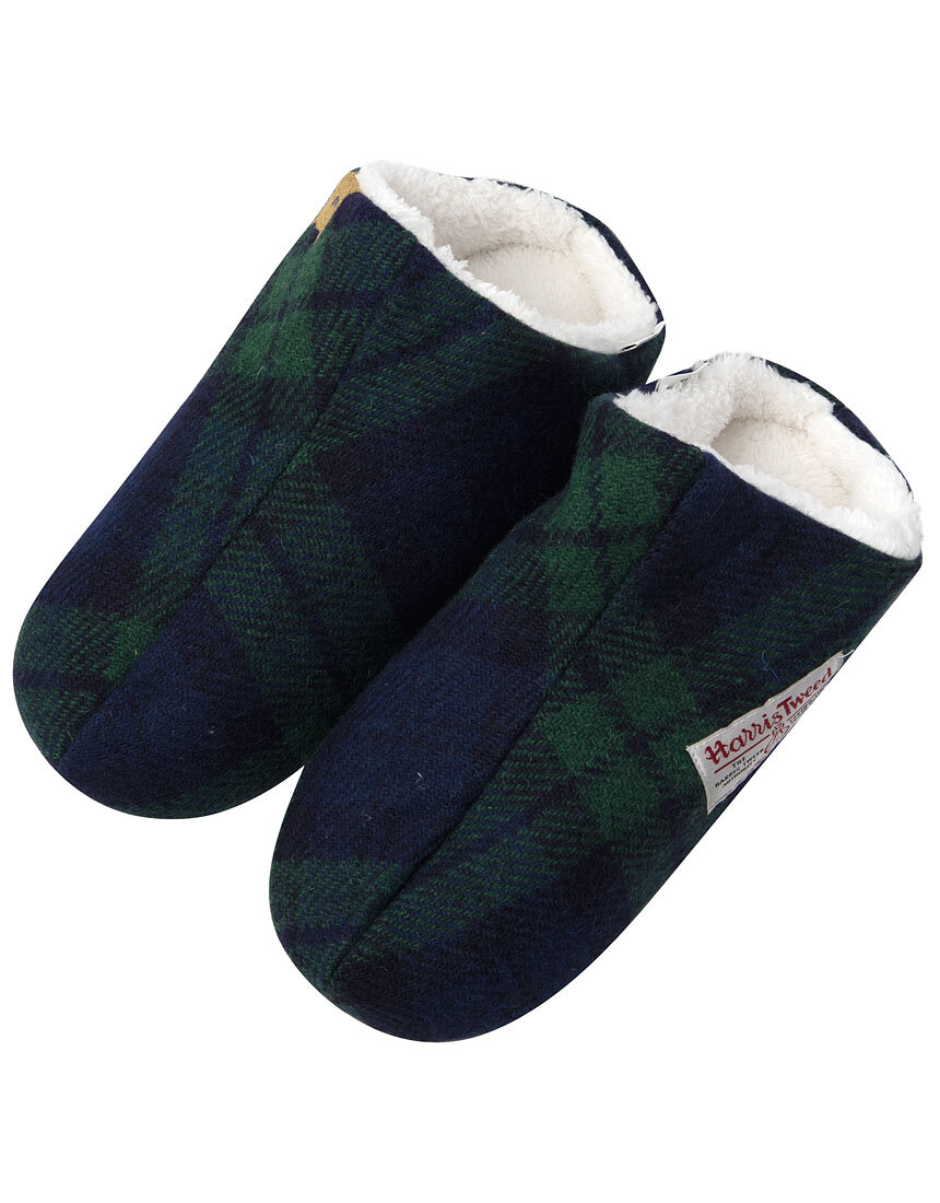 希少 新品 ワコール ツモリチサト ハリスツイード ルームシューズ M スリッパ 781★拍卖