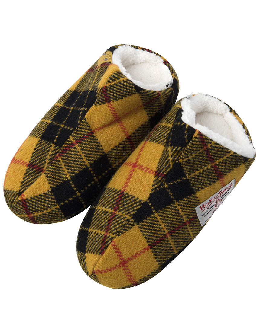 希少 新品 ワコール ツモリチサト ハリスツイード ルームシューズ M スリッパ 782★拍卖