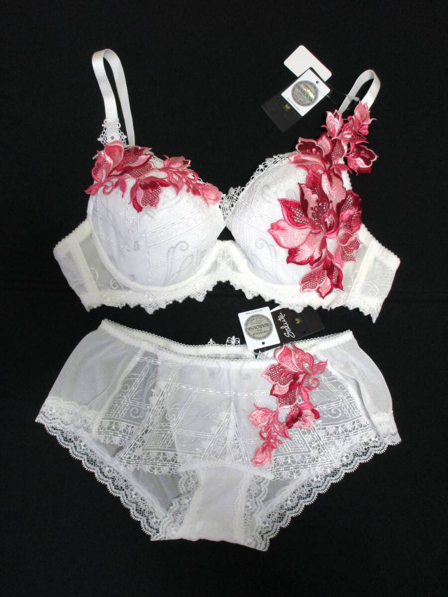 希少 ワコール サルート ジャズ プレステージ ブラ&ショーツ E75 L 新品タグ付 787★拍卖