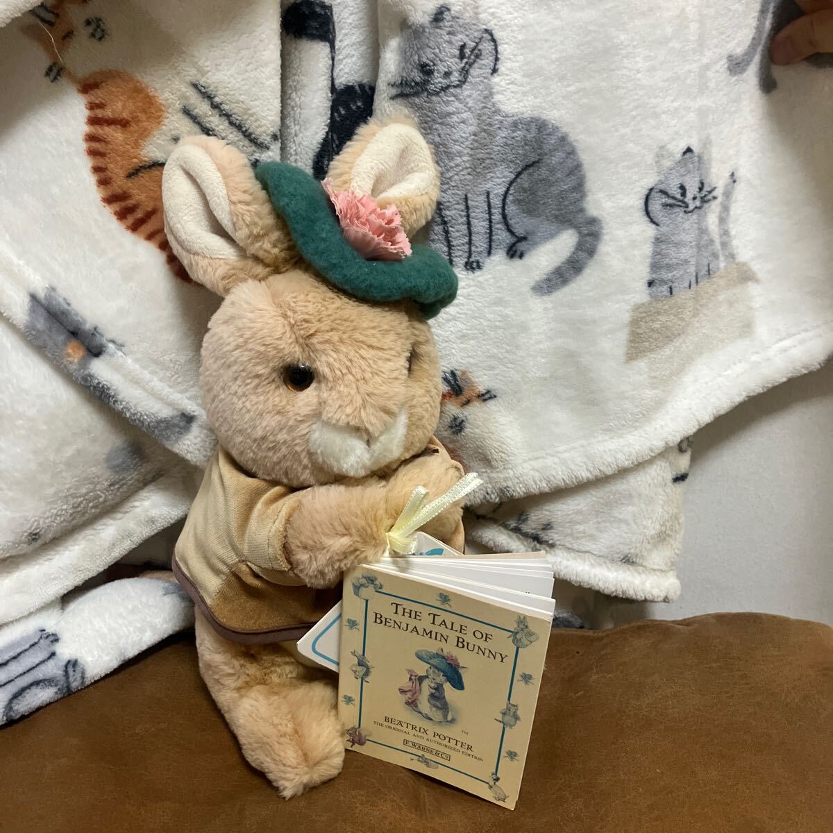 ピーターラビット ぬいぐるみ ベンジャミンバニー タグ付き ハングタグ 1996年 エデン 玩具 うさぎ拍卖