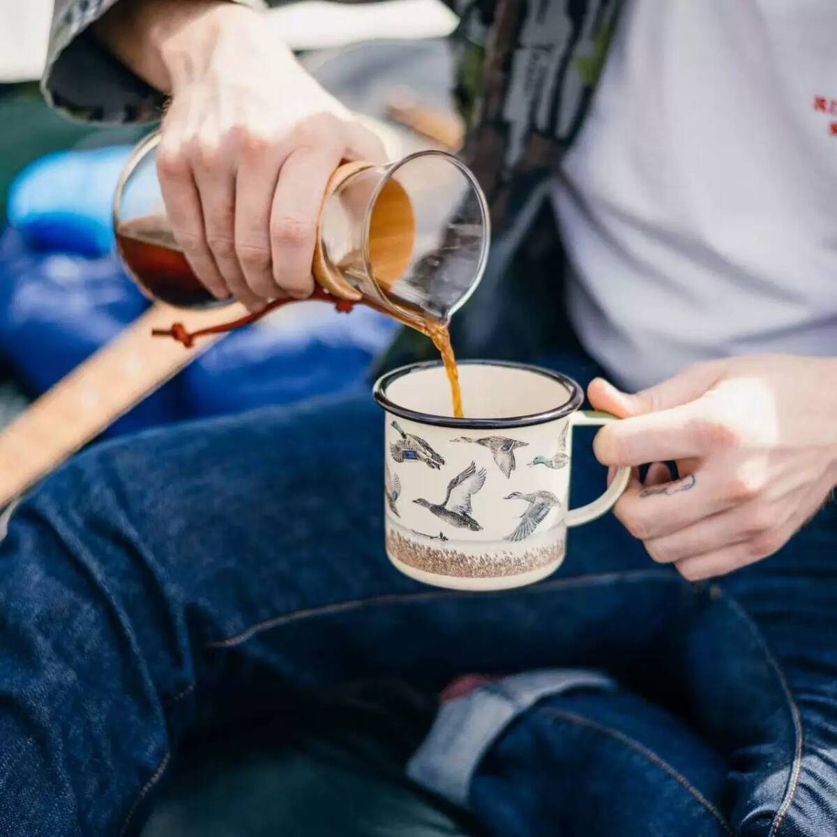 ダック GENTLEMEN'S HARDWARE ジェントルマンズハードウェア キャンプ&アウトドア エナメルマグ ホーロー拍卖