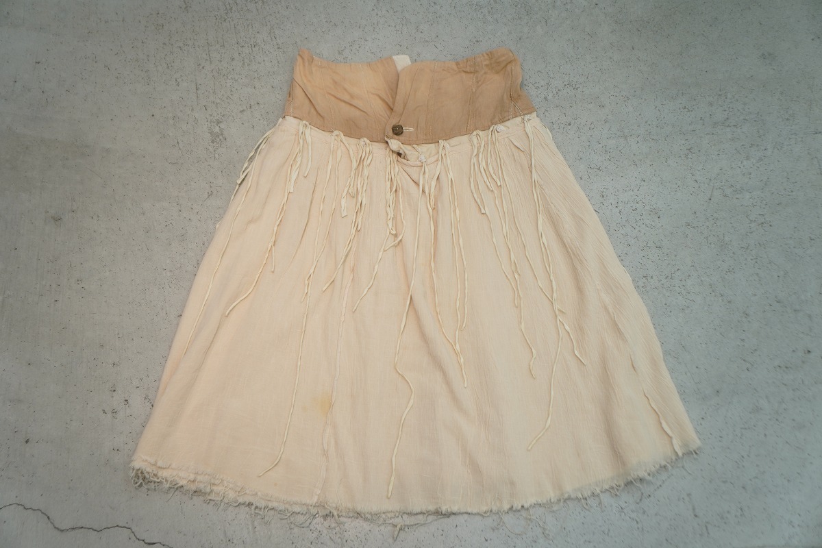 正規 suzuki takayuki スズキタカユキ シルク ブレンド 切替 ロング丈 フレア ギャザー スカート カットオフ アイボリー 本物 1014P★4拍卖