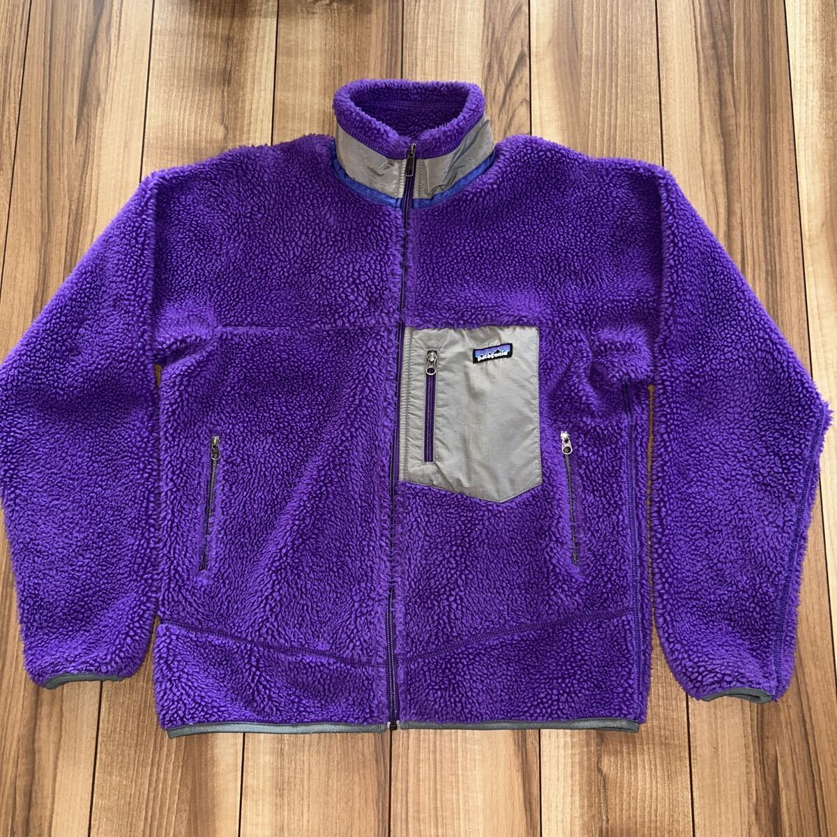 パタゴニア patagonia retro-x レトロX フリース s グリセード シンチラ 紫 パープル Classic拍卖