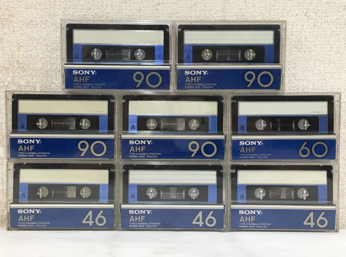 ●○チ917 SONY カセットテープ AHF/90 他 8本セット○●拍卖