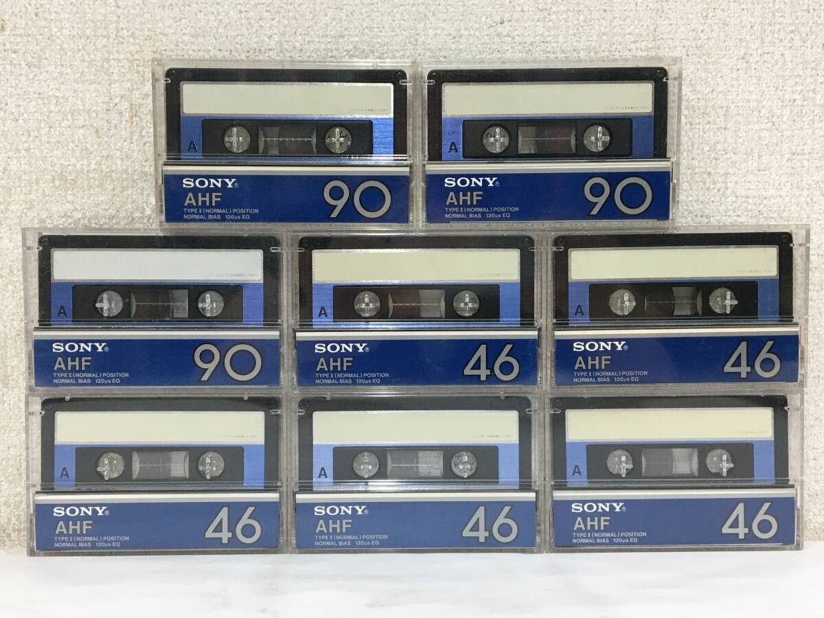 ●○チ783 SONY カセットテープ AHF/90 他 8本セット○●拍卖