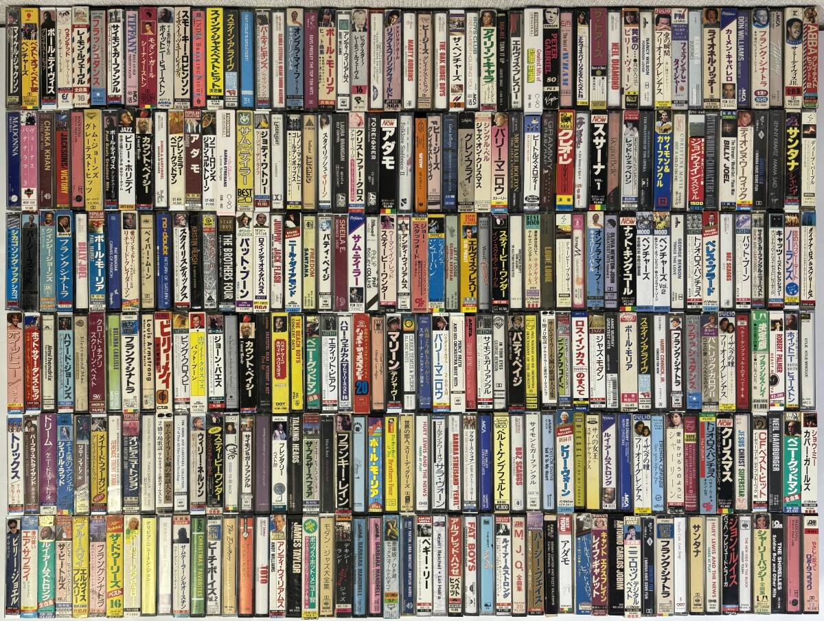 ★☆ネ022 洋楽 カセットテープ 300本 まとめ売り マイケルジャクソン マドンナ アバ ホイットニー オリビア カーペンターズ ビートルズ 他拍卖