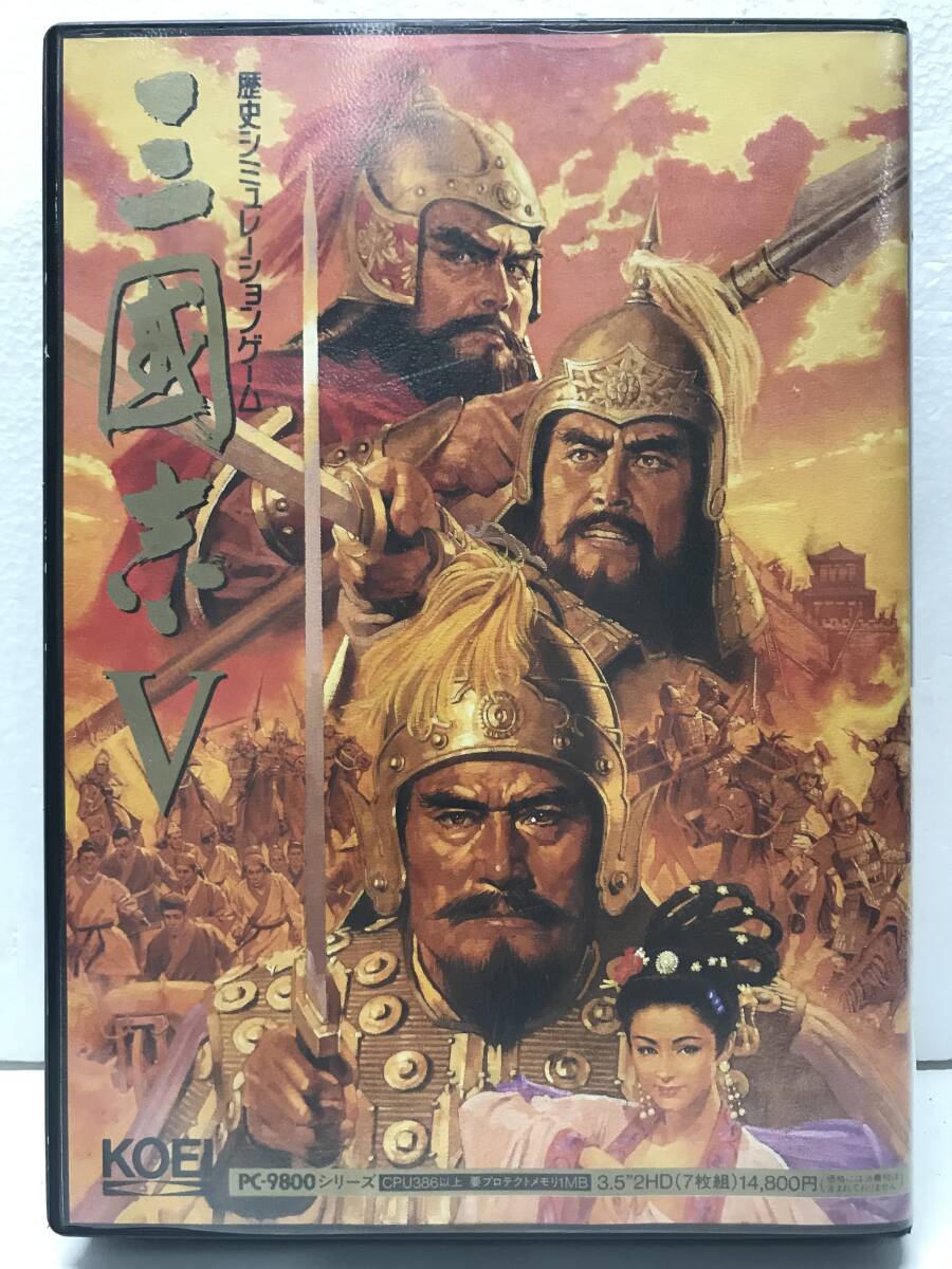 ◆◇キ313 PC-9800 3.5インチFD 三國志V 三國志5 KOEI 光栄◇◆拍卖