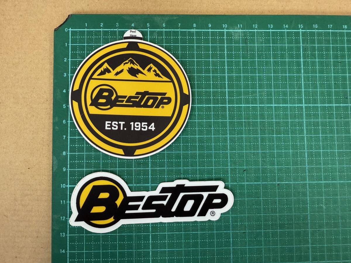 BESTOP ベストップ ステッカー 2枚セット 未使用品 JEEP WRANGLER JL ジープ拍卖