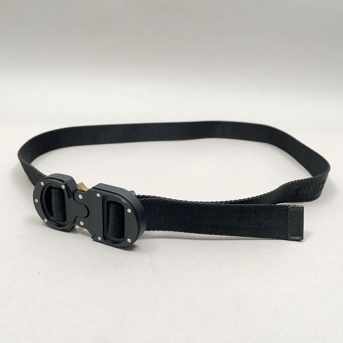 超美品!! DIOR HOMME ALYX バックル ベルト クリスチャンディオール ブラックG18-49拍卖