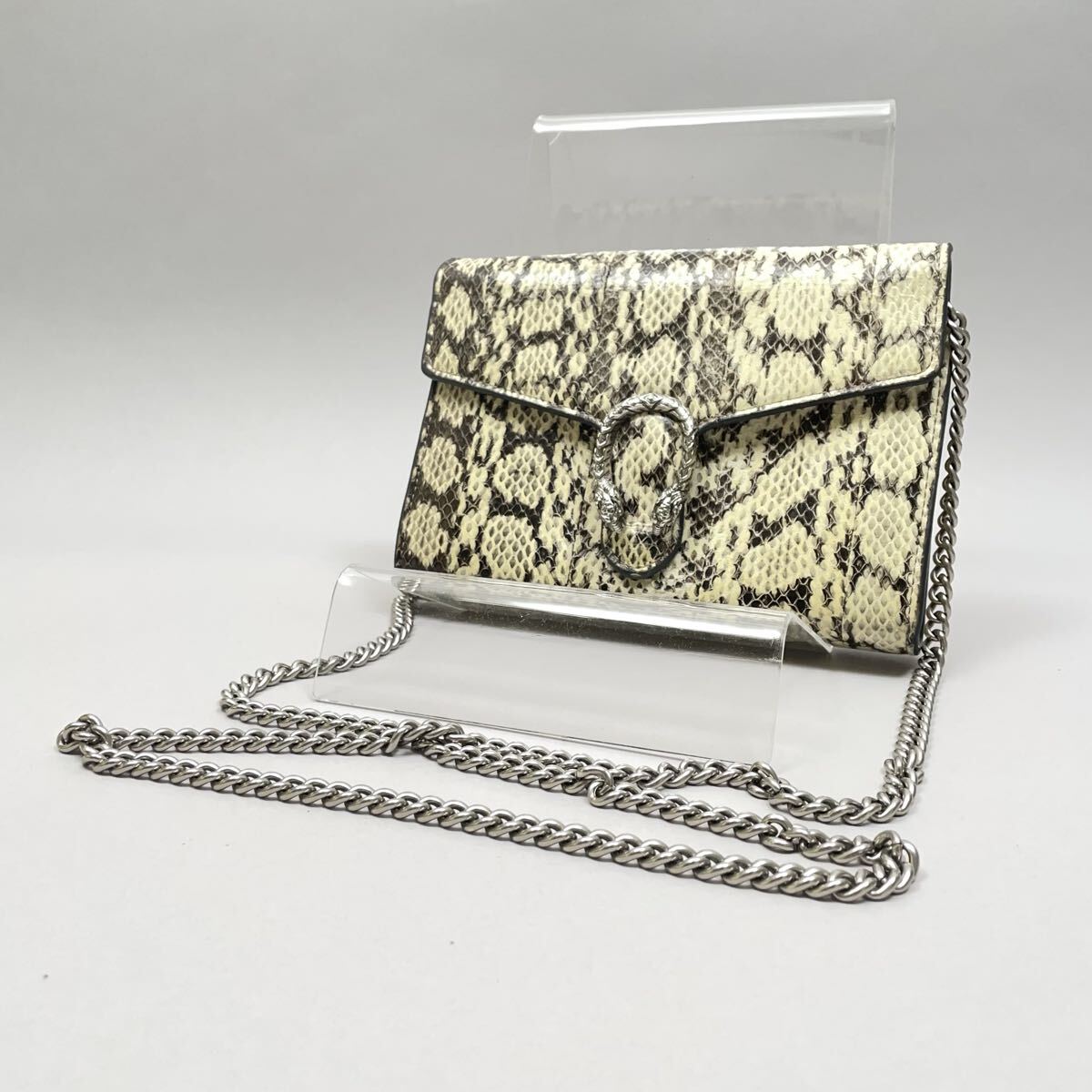 GUCCI ショルダーバッグ ディオニュソス チェーンバッグ 401231パイソン J18-102拍卖