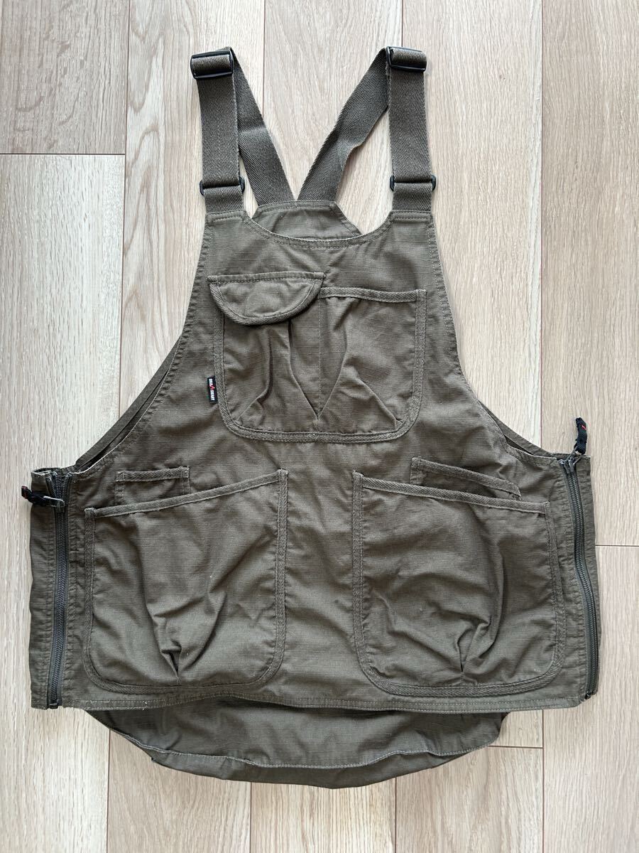グリップスワニーGrip Swany Fireproof Apron Vest Olive エプロン拍卖