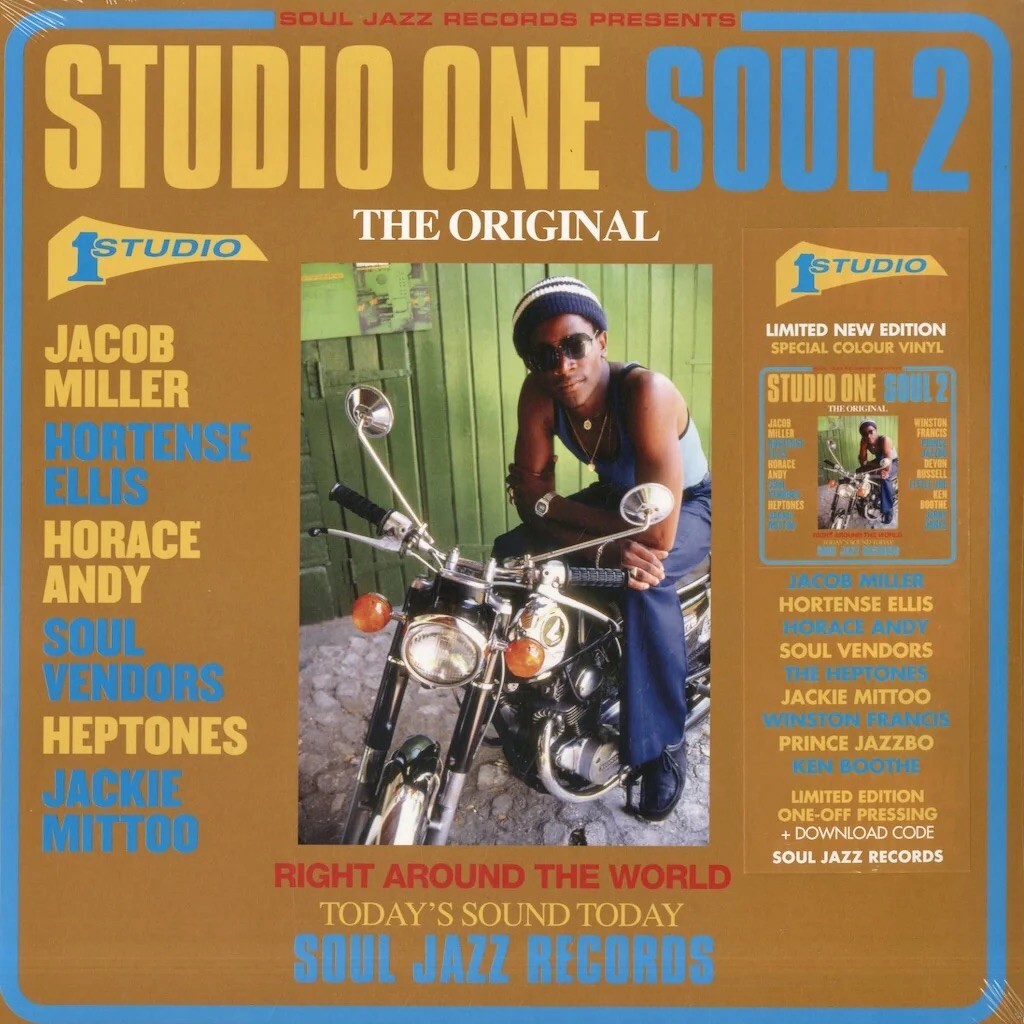 新品!2024年 限定盤 UK イエロー 2LP!V.A. / Studio One Soul 2【Soul Jazz Records / SJR LP556C】ソウル カヴァー レア・グルーヴ拍卖