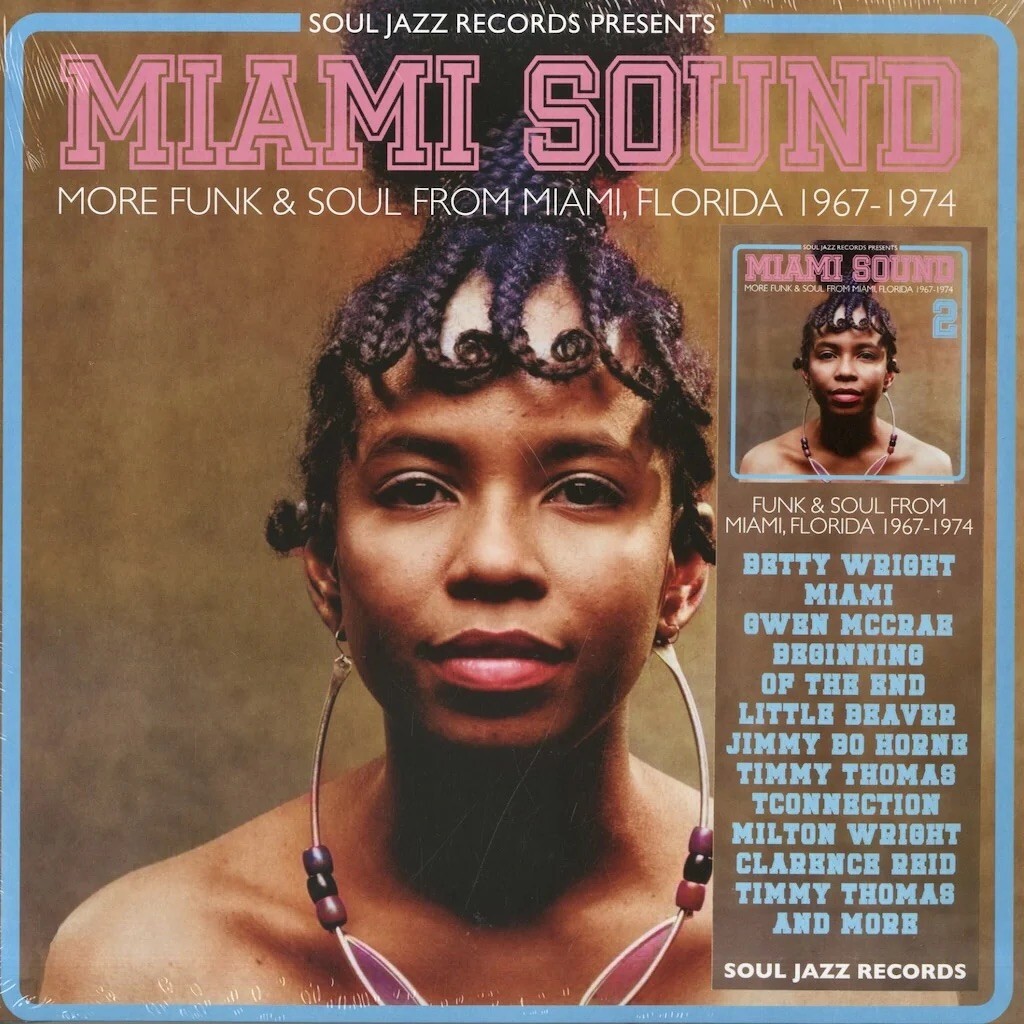 新品!2023年 UK盤 2LP!V.A./ Miami Sound 2 - Rare Funk & Soul From Florida 1967-1974【Soul Jazz Records / SJR LP541】カリビアン拍卖