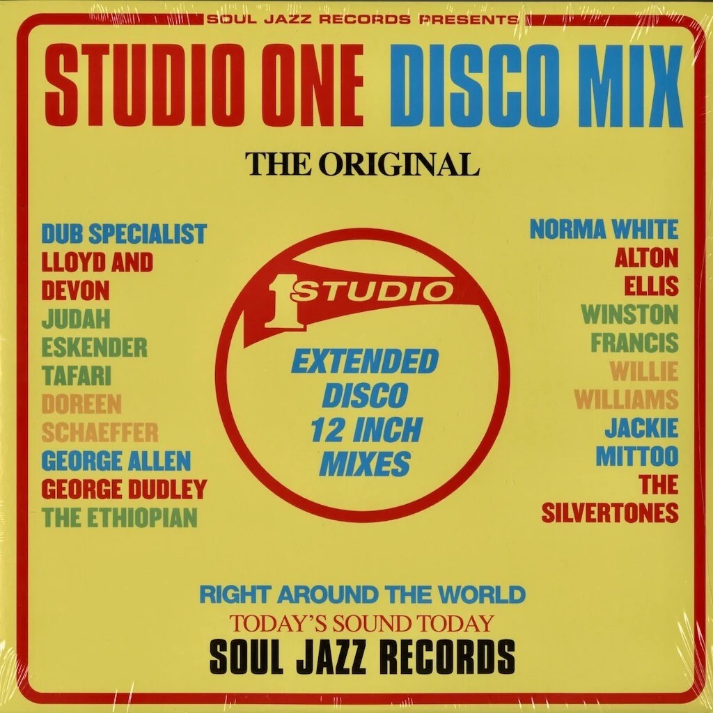 新品!2015年 UK盤 2LP!V.A. / Studio One Disco Mix【Soul Jazz Records / SJR LP 103】Alton Elis Jackie Mittoo Norma White ディスコ拍卖