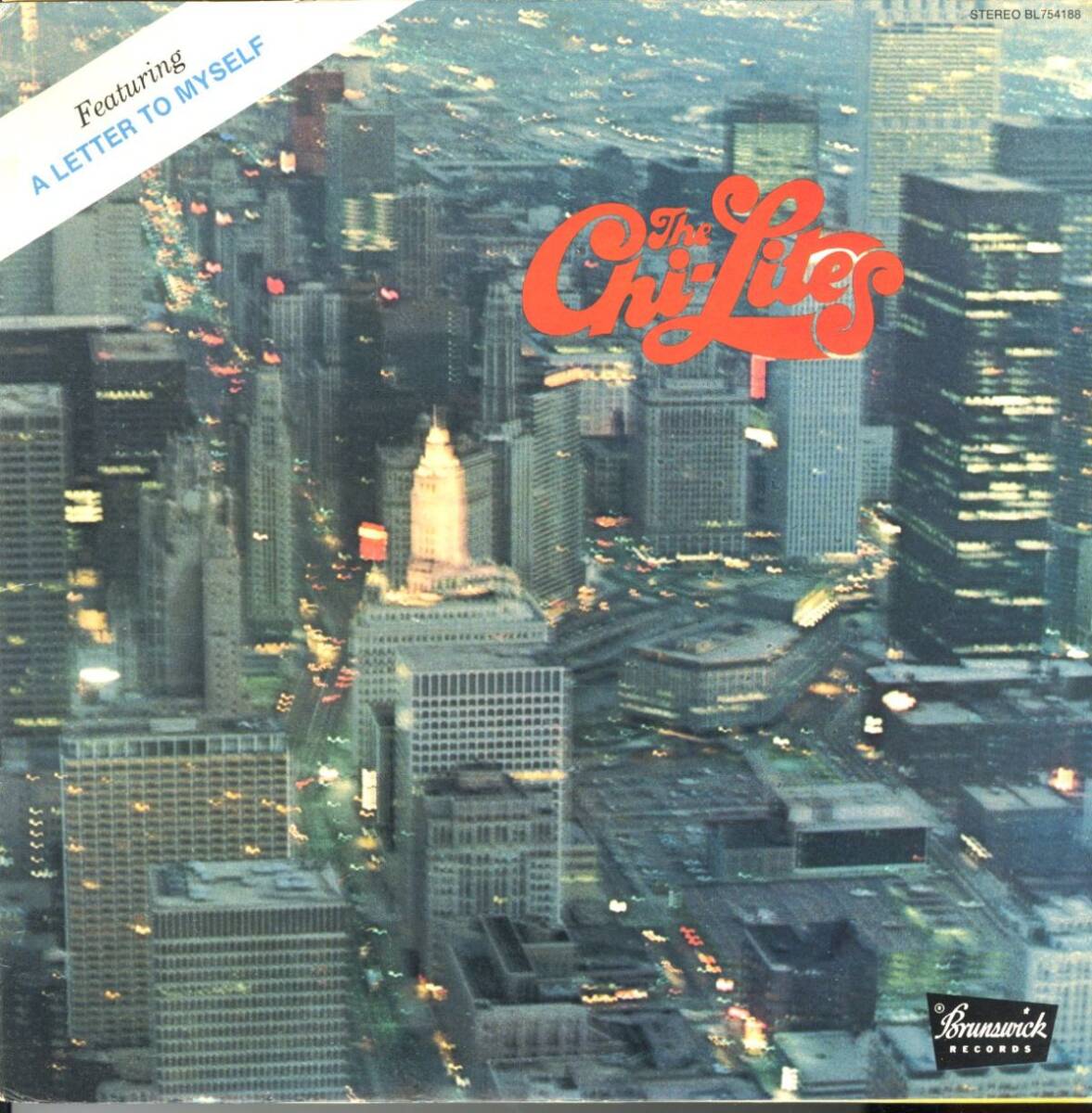 US盤LP!The Chi-Lites / A Letter To Myself 1973年作【Brunswick / BL 754188】チャイライツ スウィート・ソウル Sally Sweet Soul拍卖