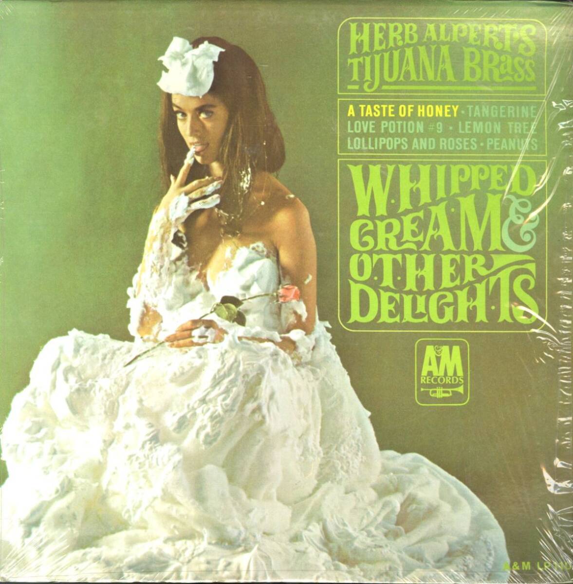 シュリンク付きLP!US盤 オリジナル MONO Herb Alpert's Tijuana Brass / Whipped Cream & Other Delights 1966年【A&M Records / LP 110】拍卖