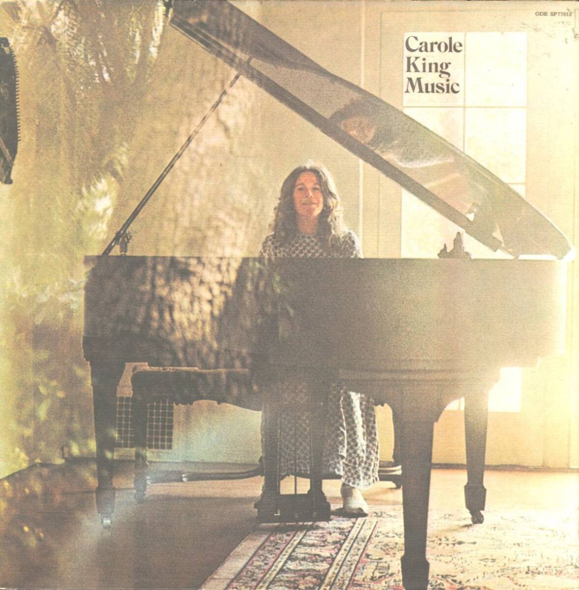 USオリジLP!Carole King / Music 1971年作【Ode Records / SP-77013】テクスチャード見開きジャケット・インサート付き キャロル・キング拍卖