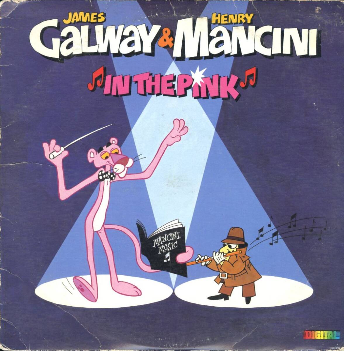 US盤LP!James Galway & Henry Mancini / In The Pink 1984年作【RCA Red Seal / CRC1-5315】ヘンリ・マンシーニ ピンクパンサーのテーマ拍卖