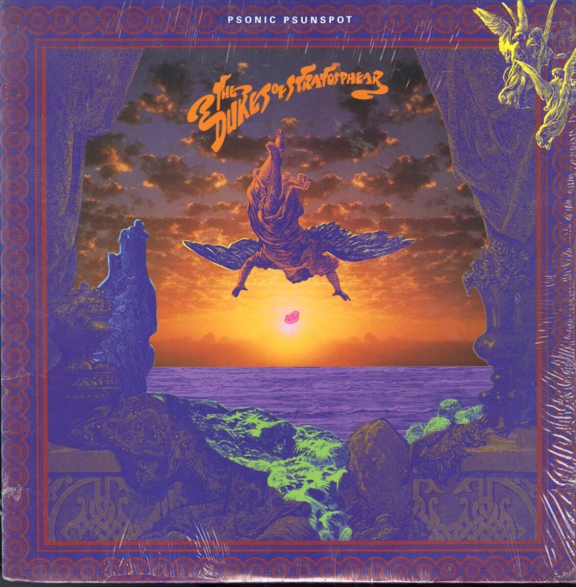 シュリンク付き USオリジLP!The Dukes Of Stratosphear / Psonic Psunspot 1987年作【Geffen Records / GHS 24169】XTC Vanishing Girl拍卖