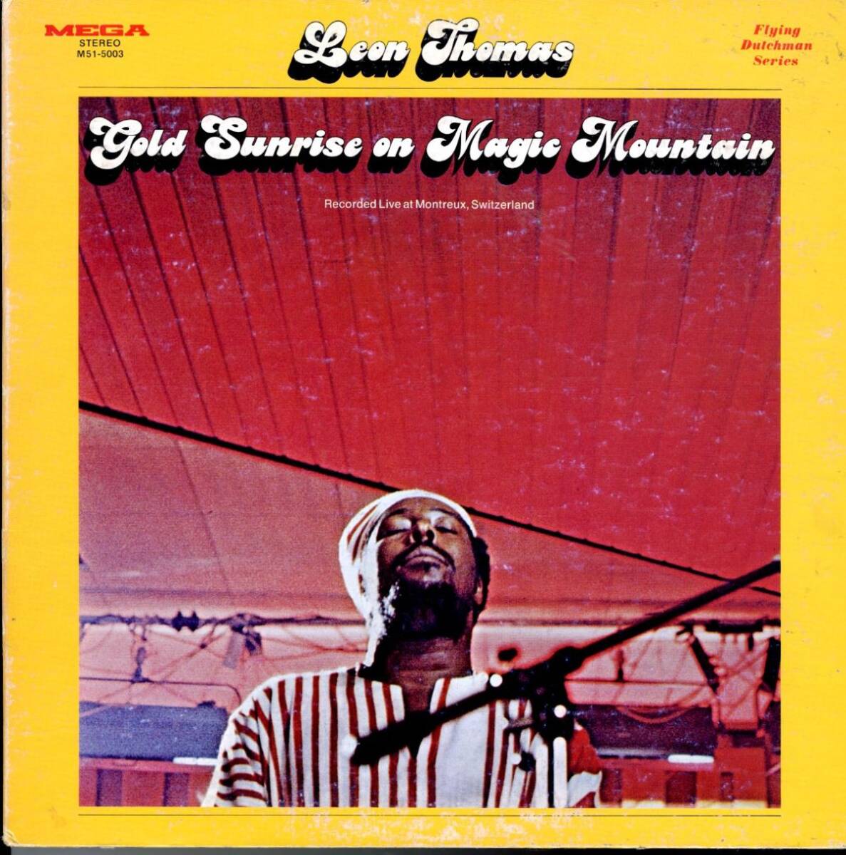 USオリジLP!Leon Thomas / Gold Sunrise On Magic Mountain 71年【Mega / M51-5003】レオン・トーマス Oliver Nelson Cornell Dupree拍卖
