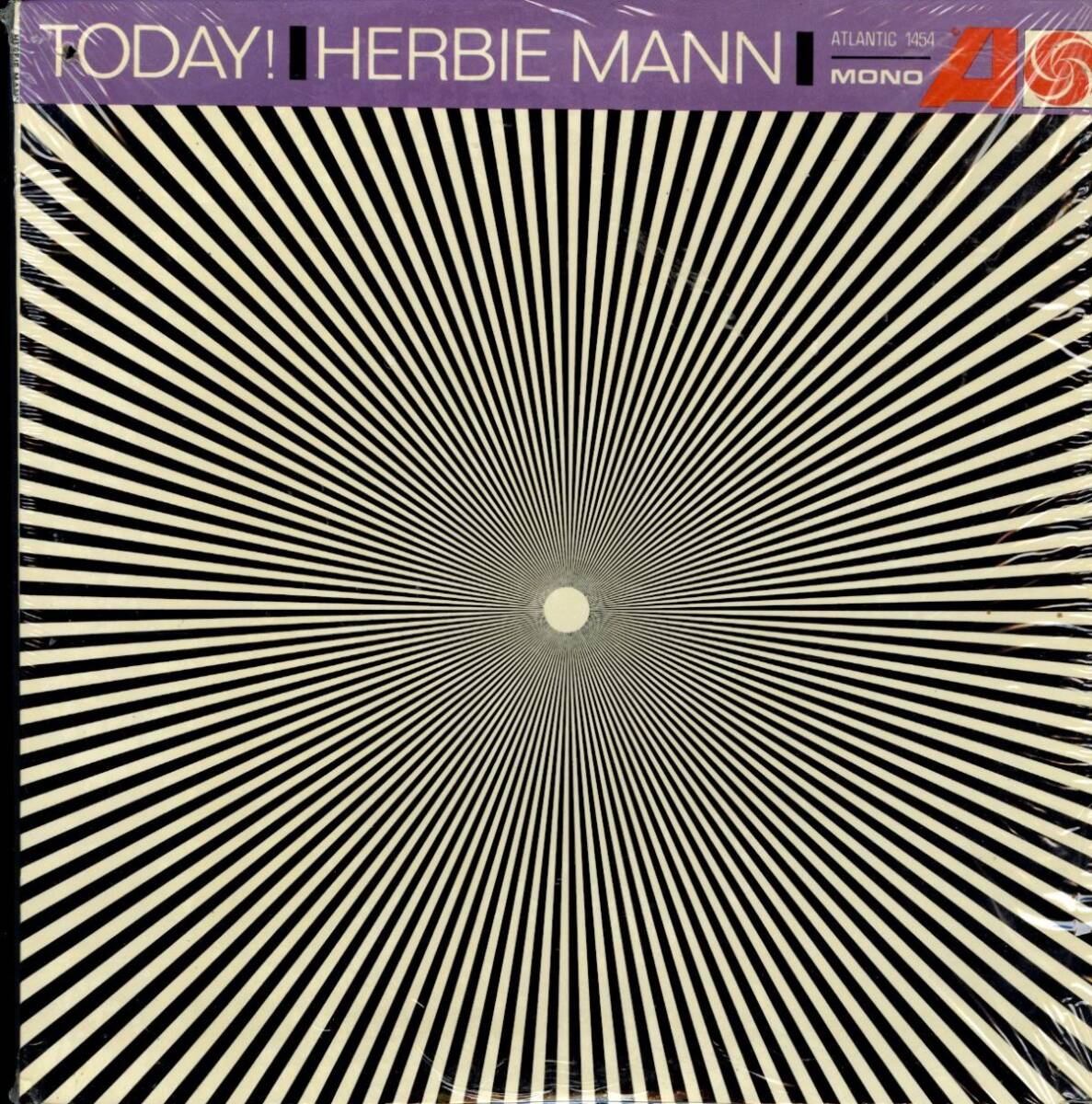 USオリジLP!赤紫ラベル MONO盤 シュリンク付 Herbie Mann / Today! 66年【Atlantic 1454】ハービー・マン Dave Pike Patato Valdes ジャズ拍卖