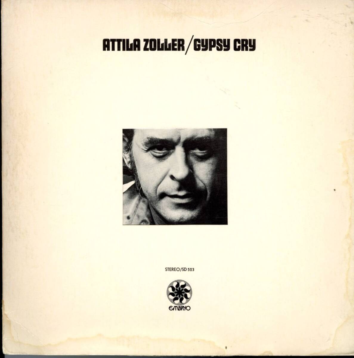 USオリジLP!Attila Zoller / Gypsy Cry 70年【Embryo Records / SD 523】アッティラ・ゾラー Herbie Hancock Herbie Mann 参加 ジャズ拍卖
