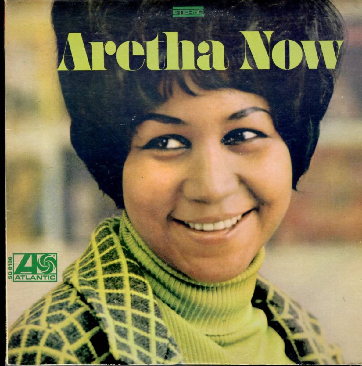 USプレスLP!赤緑ラベル Aretha Franklin / Aretha Now【Atlantic / SD 8186】アレサ・フランクリン Think I Say A Little Prayer 収録拍卖