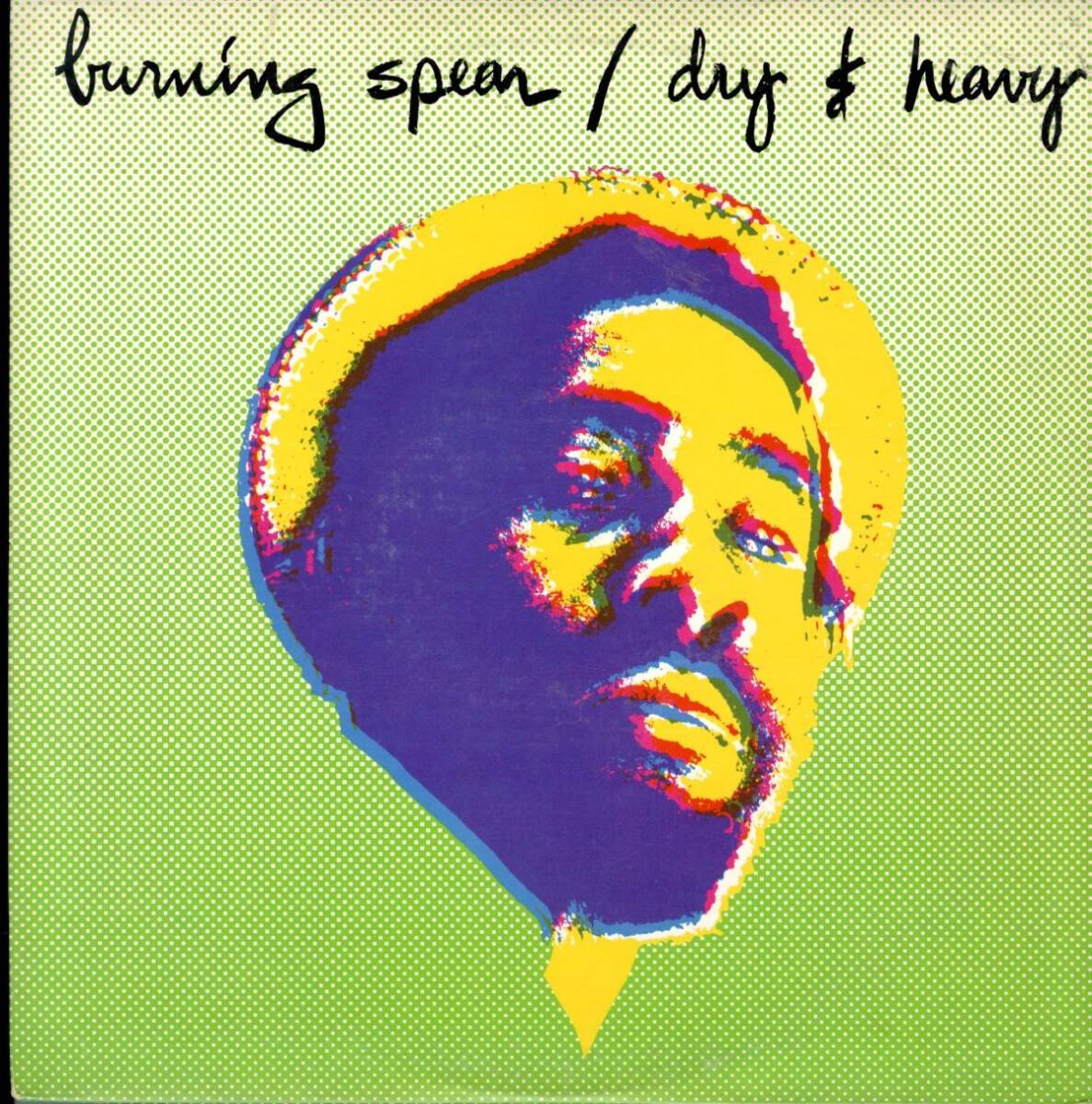 77年 USプレスLP!KENDUN刻印 Burning Spear / Dry & Heavy【Mango / MLPS 9431】バーニング・スピア Chinna Smith Leroy Wallace レゲエ拍卖