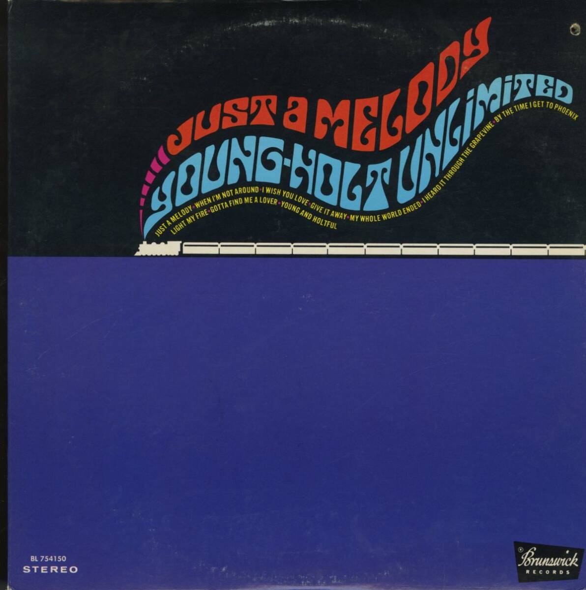 US盤オリジLP!Young-Holt Unlimited / Just A Melody 1969年作【Brunswick / BL 754150】ヤング・ホルト・アンリミテッド Ken Chaney拍卖