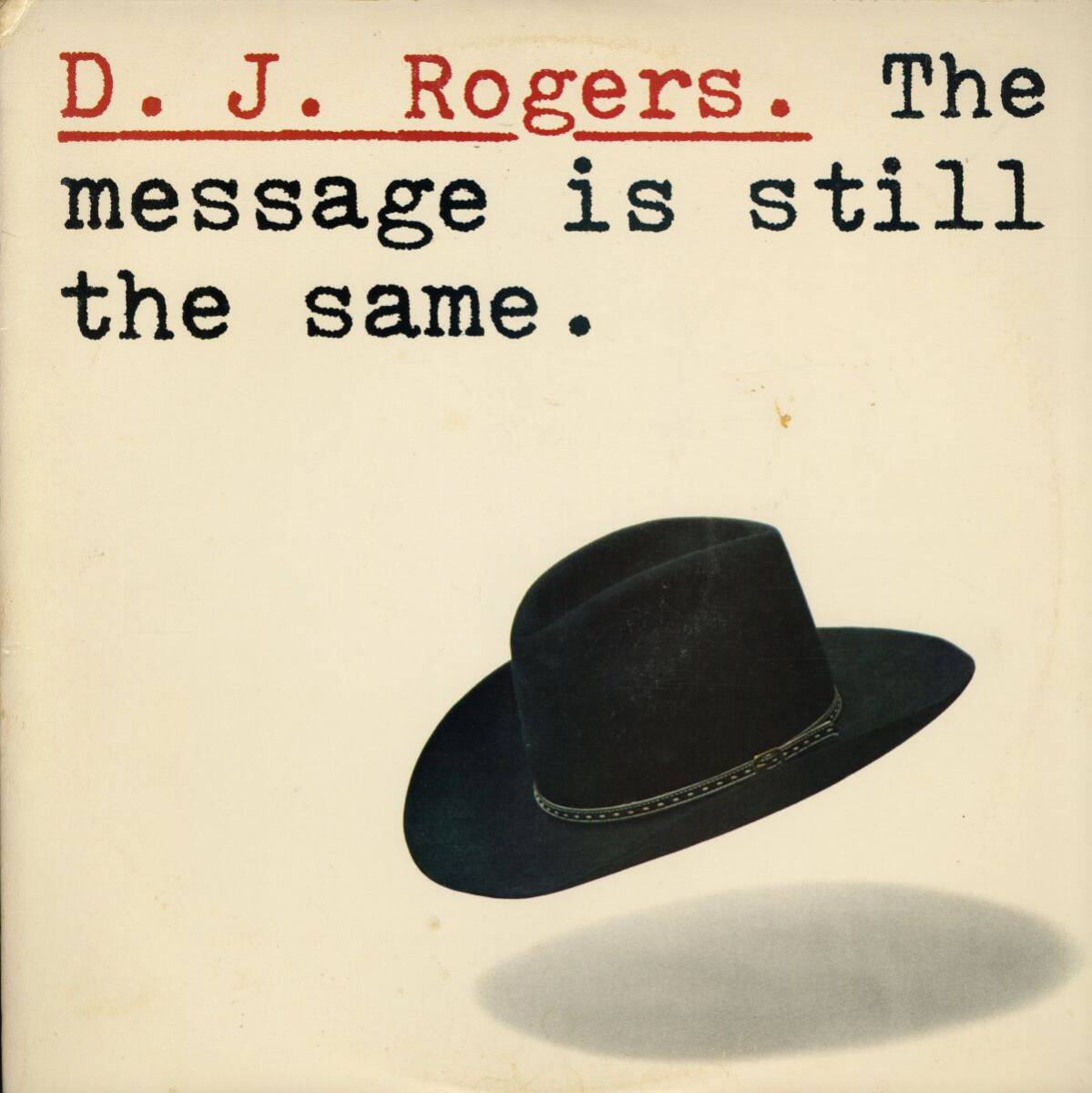 USオリジLP!歌詞スリーヴ付 D. J. Rogers / The Message Is Still The Same 80年【ARC / JC 36376】 ディスコ He'll Be Your All And All拍卖