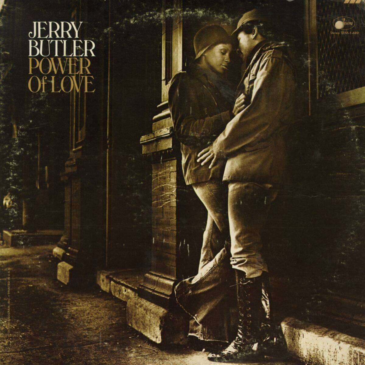USオリジLP! Jerry Butler / Power Of Love 73年【Mercury / SRM-1-689】 The Impressions Johnny Bristol DJ Premierネタ収録 Funk拍卖
