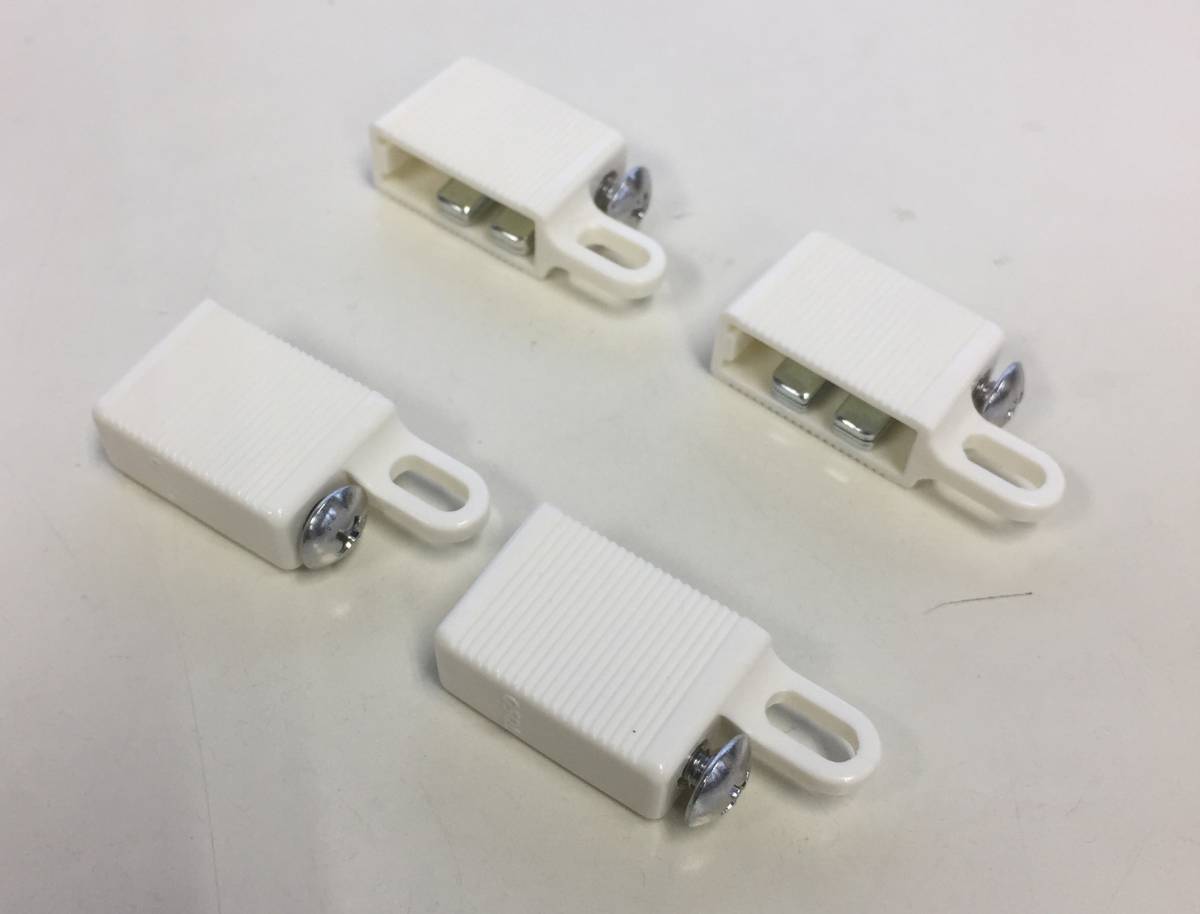 TOSO オスカーレール用部品 キャップストップ 4個セット ウォームホワイト拍卖