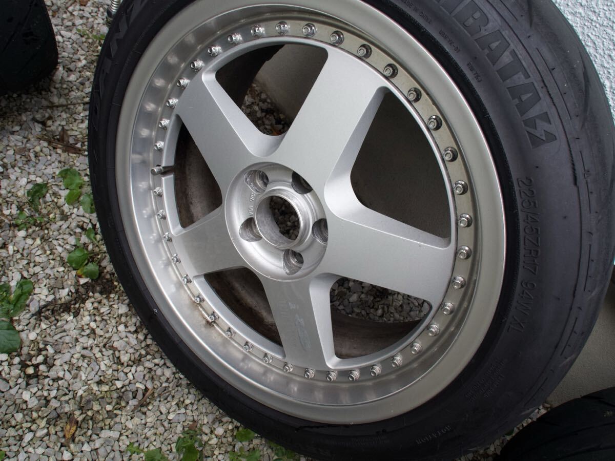 IMPUL RS 17インチ8j+31、9.5j +32 当時物 114.3 100 5穴拍卖