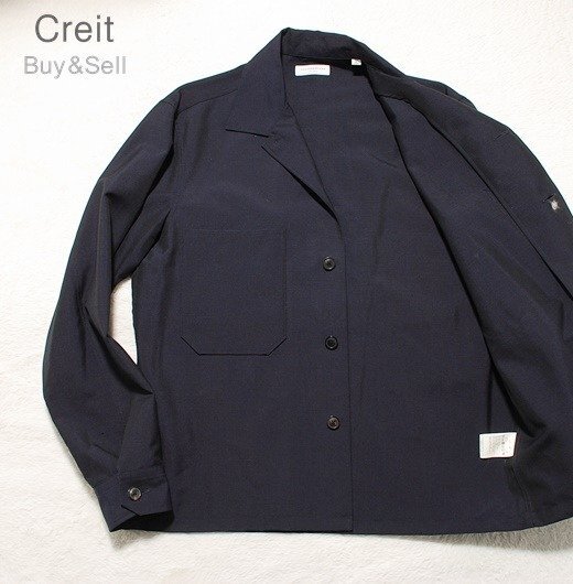 D175■美品★TOMORROWLANDトゥモローランド★Mサイズモヘヤ混ウールジャケットネイビー拍卖