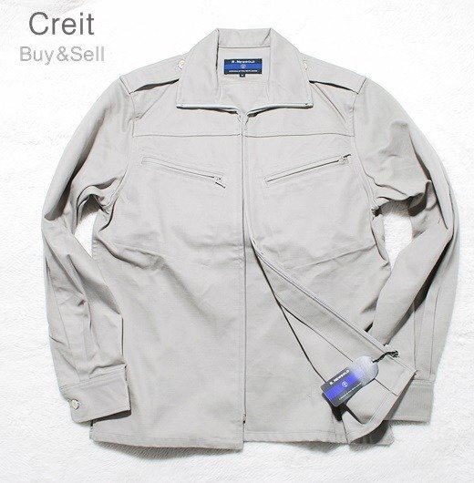 D252■新品定価1.6万★MサイズR.NEWBOLDアールニューボールドコットンジャケットブルゾン拍卖