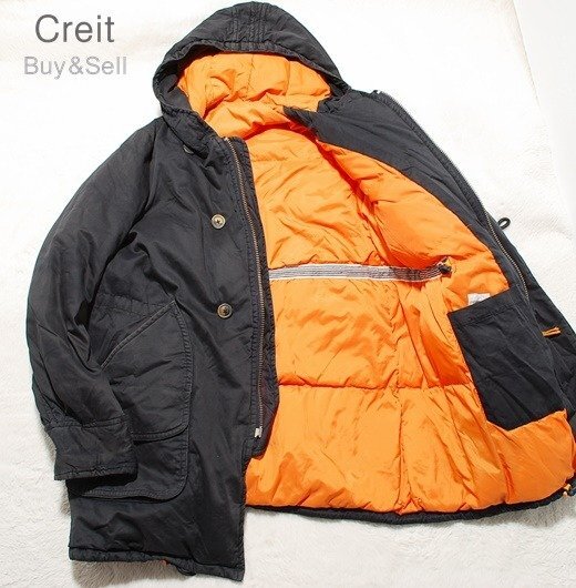 D272■45rpmフォーティーファイブアールピーエム★サイズ3ダウンフェザーフードジャケットブルゾン拍卖