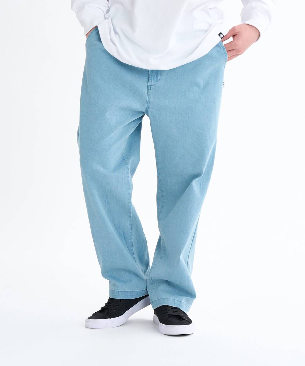 ★送料無料★2025秋冬 新品【ELEMENT/エレメント】SHOD PANTS STD DENIM デニムパンツ MIU メンズL BF022700拍卖