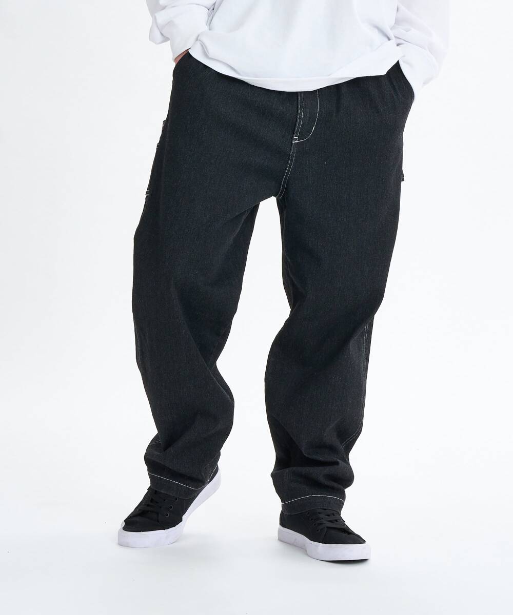 ★送料無料★2025秋冬 新品【ELEMENT/エレメント】SHOD PANTS PAINT デニムパンツ BDM メンズXL BF022703拍卖