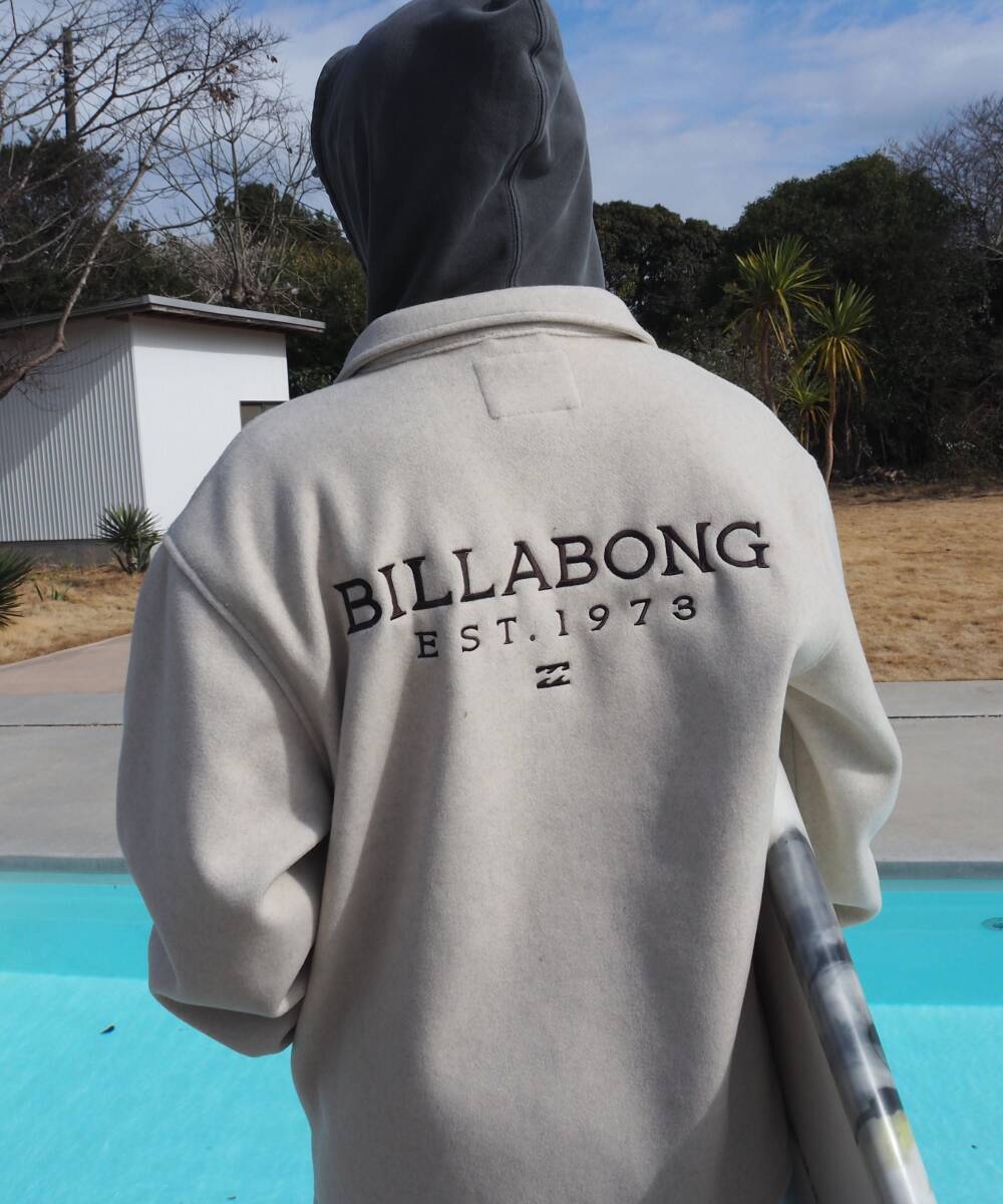 ★送料無料★2025秋冬 新品【BILLABONG/ビラボン】MELTON COACH ジャケット FOG メンズM BF012752拍卖