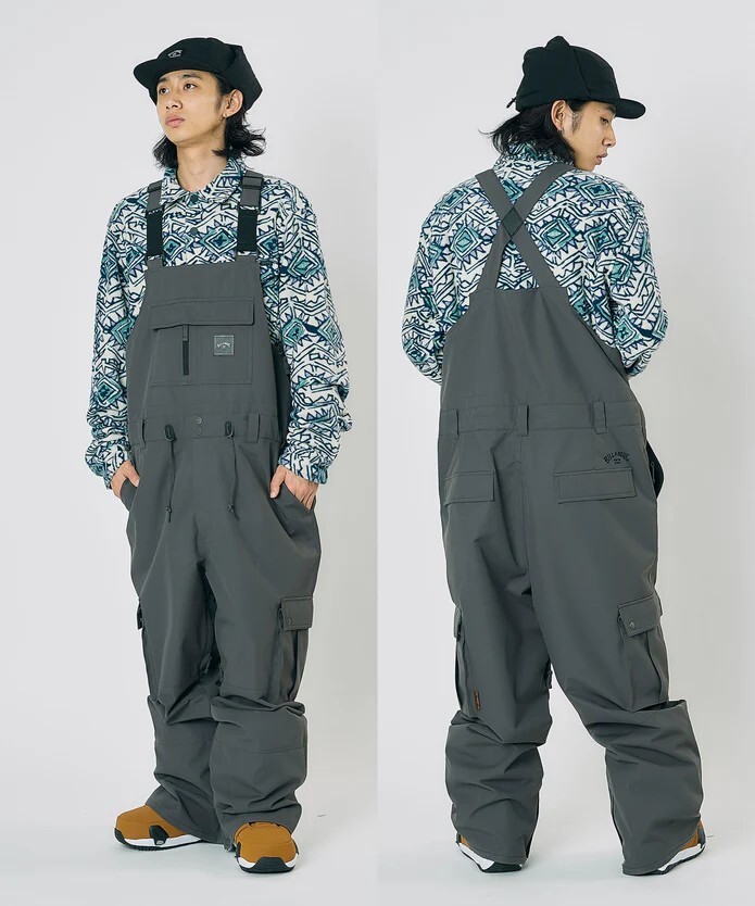 ★送料無料★2025/2026新品【BILLABONG/ビラボン】CARGO BIB スノーパンツ RAV メンズL BF01M701拍卖