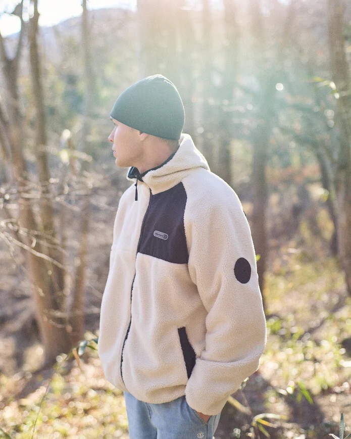 ★送料無料★2025秋冬 新品【ELEMENT/エレメント】LACK SHEEP REVESIBLE JACKET ジャケット WHT メンズL BF022750拍卖