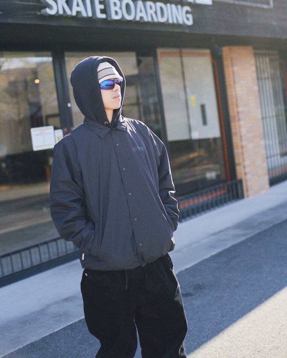 ★送料無料★2025秋冬 新品【ELEMENT/エレメント】COACH JACKET ジャケット FBK メンズM BF022756拍卖