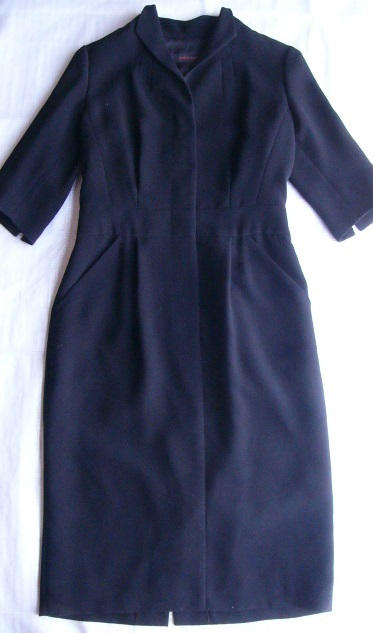 レキップヨシエイナバ◆7分ワンピース★11号★大きいサイズ★ 稲葉賀恵★L'EQUIPE YOSHIE INABA拍卖