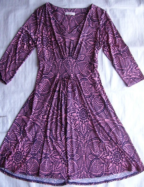 フィフィーユ◆7分袖ワンピース★7号~9号くらい★FIFILLES★小さいサイズ拍卖