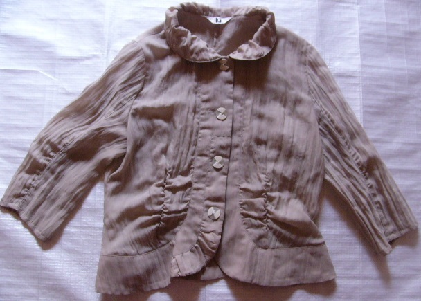 t.b◆ティービー★7分袖ジャケット★40★11号★大きいサイズ★センソユニコ拍卖