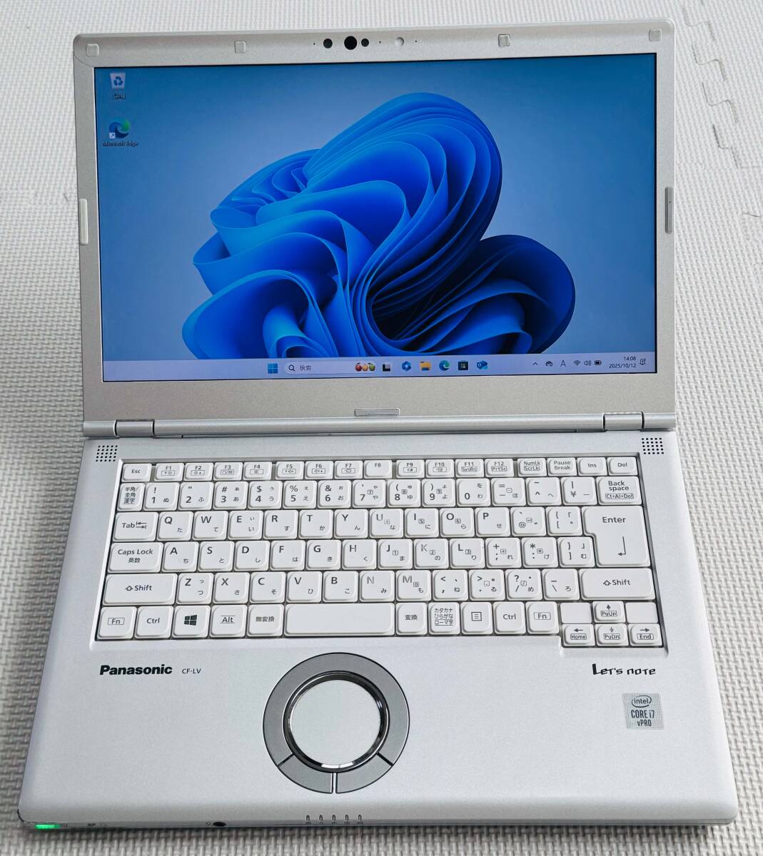 LTE対応 フルHD 14.0型 Let's note LV9 CF-LV9T11VS ★ Core i7-10810U メモリ16GB SSD 256GB カメラ Wi-Fi6 Windows11 office2019拍卖