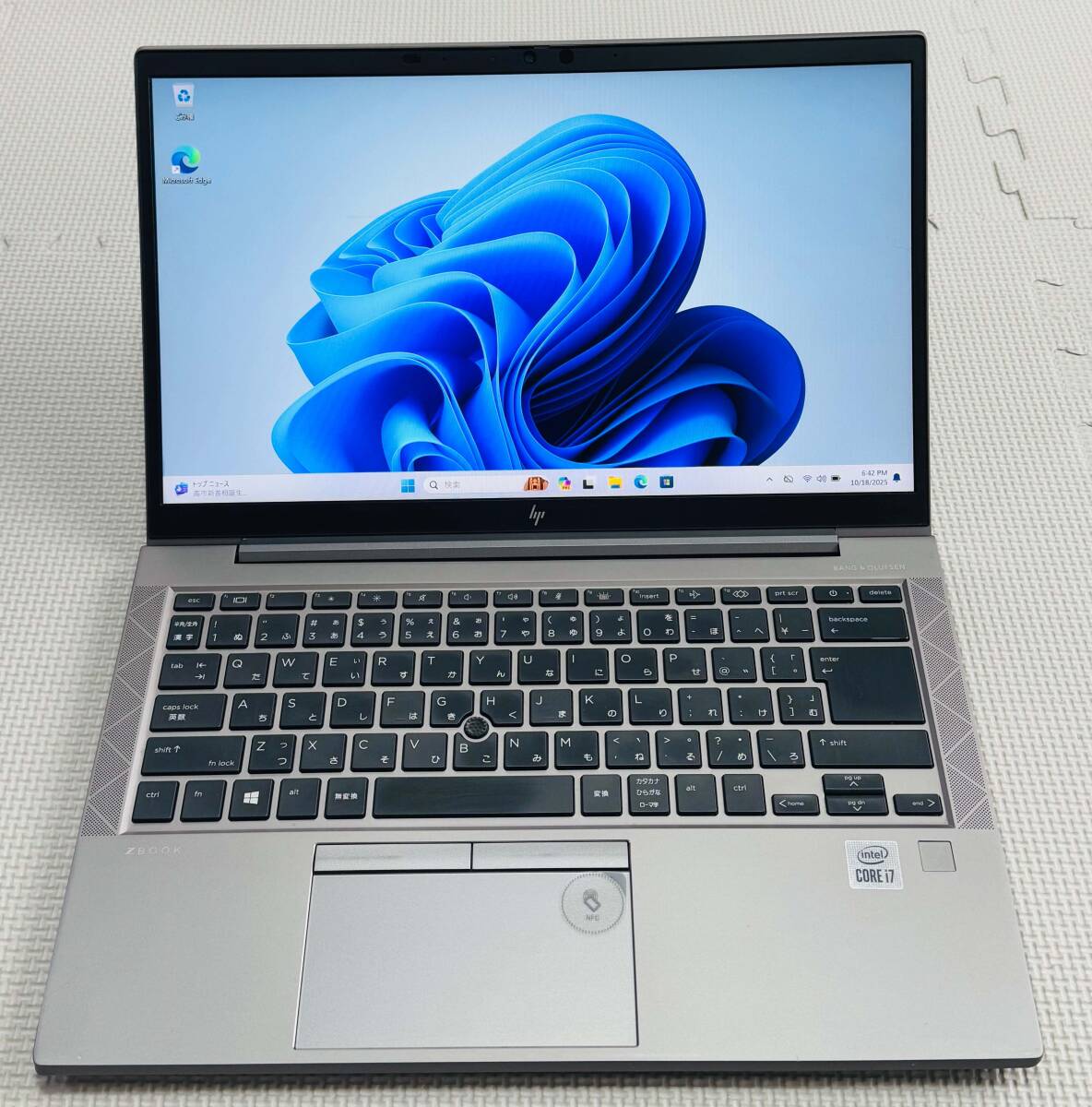 Quadro P520 14型 フルHD HP ZBook Firefly 14 G7 ★ 第10世代 Core i7-10510U メモリ16GB SSD 256GB Wi-Fi6 カメラ TypeC office2019拍卖