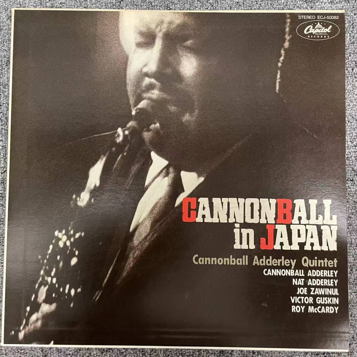 LP Cannonball Adderley Quintet「Cannon-ball In Japan」LP(12インチ)/Capitol Records(ECJ-50082)/ジャズ /NF101618拍卖
