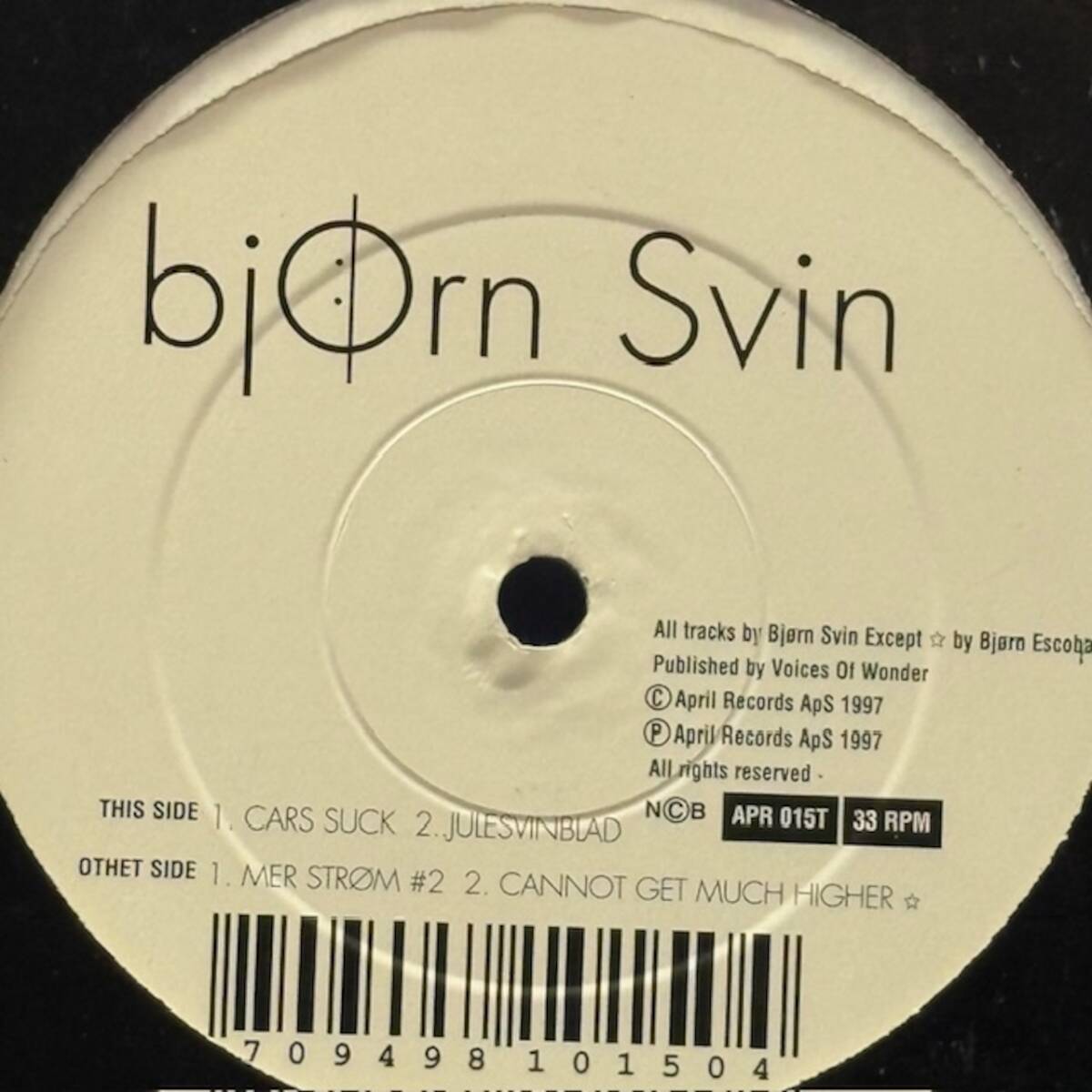 ★Bjorn Svin - Mer Strom #2(★盤面ほぼ良品!)拍卖