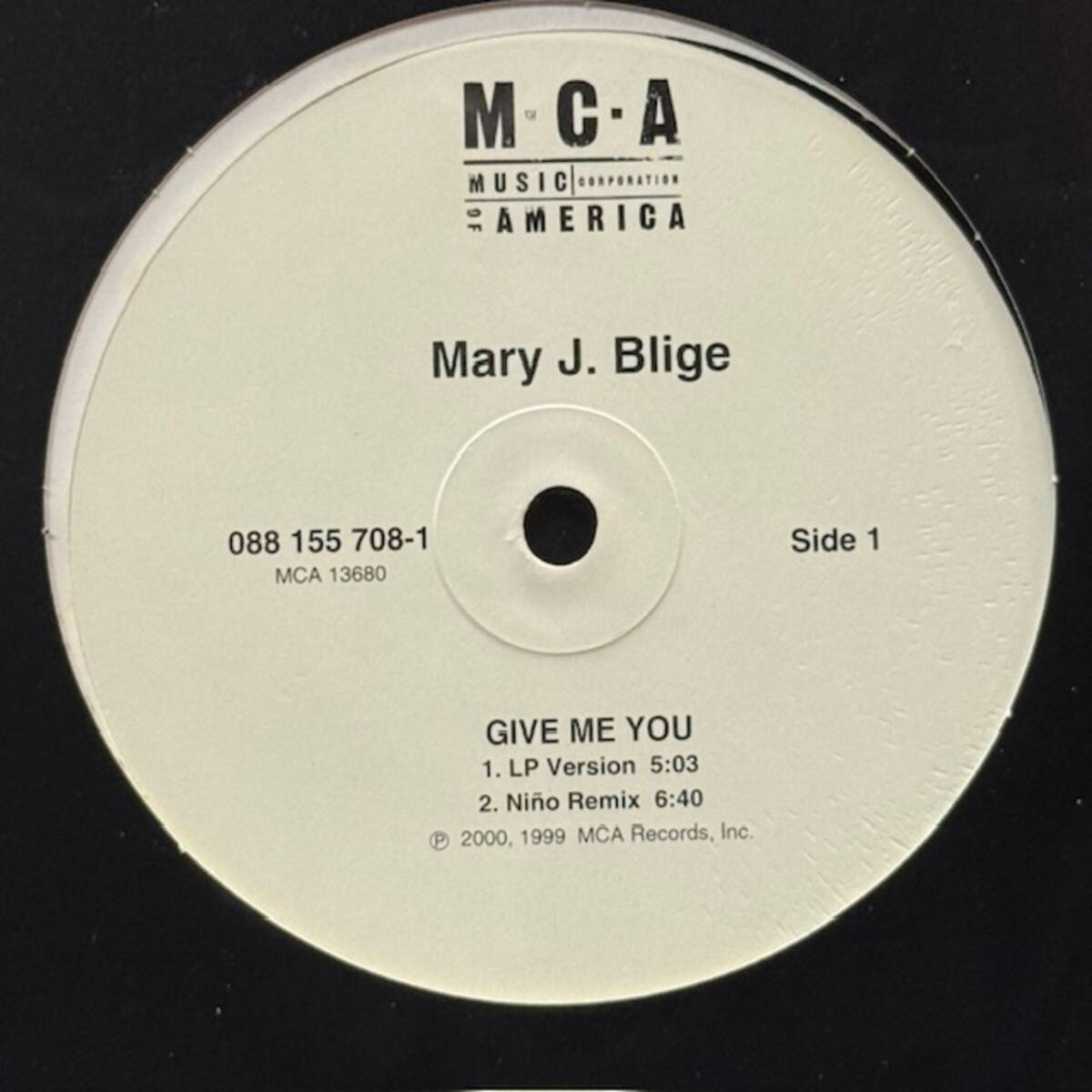 ★Mary J. Blige - Give Me You / Let No Man Put Asunder(★盤面ほぼ良品!)拍卖